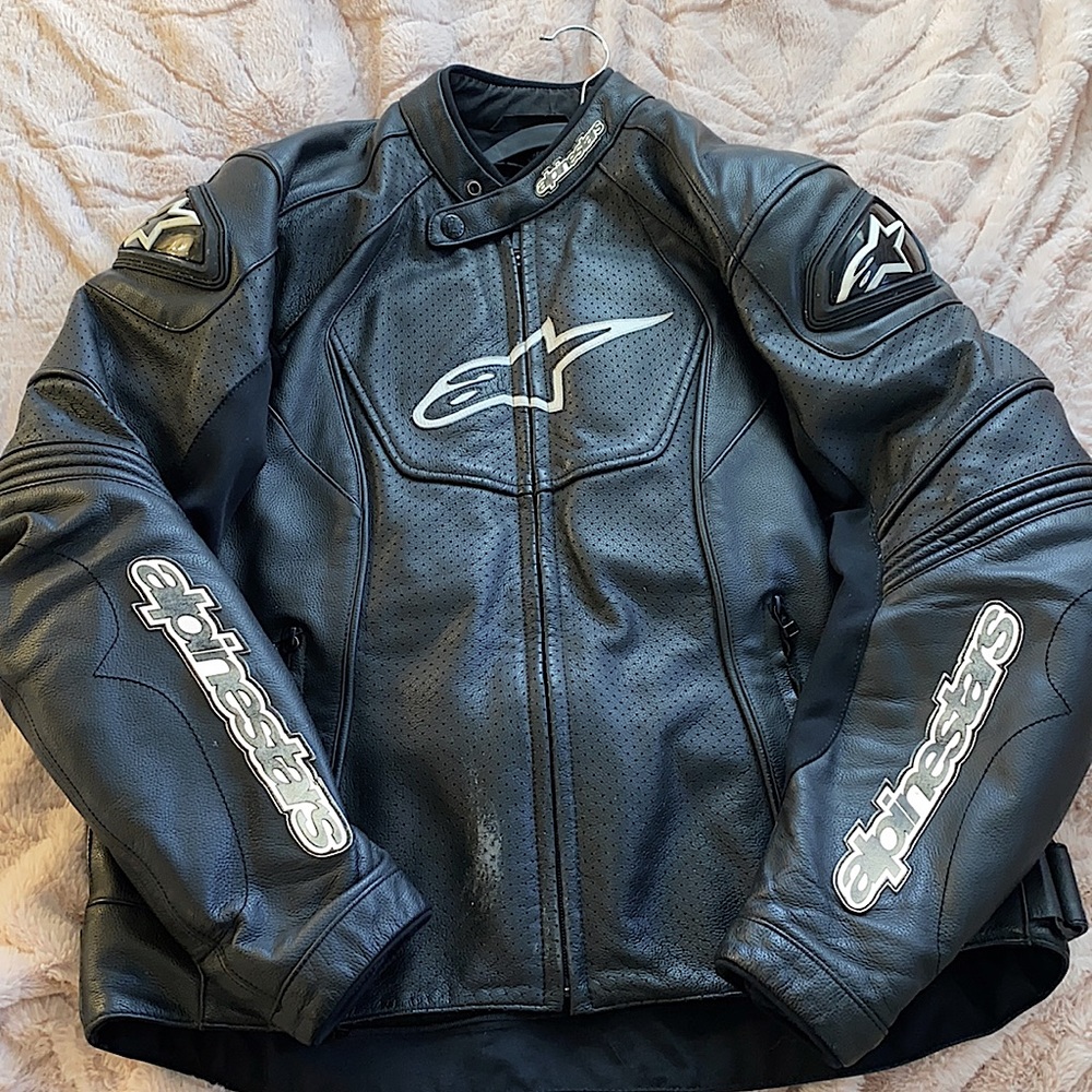Alpinestars GPR perforated leather jacket